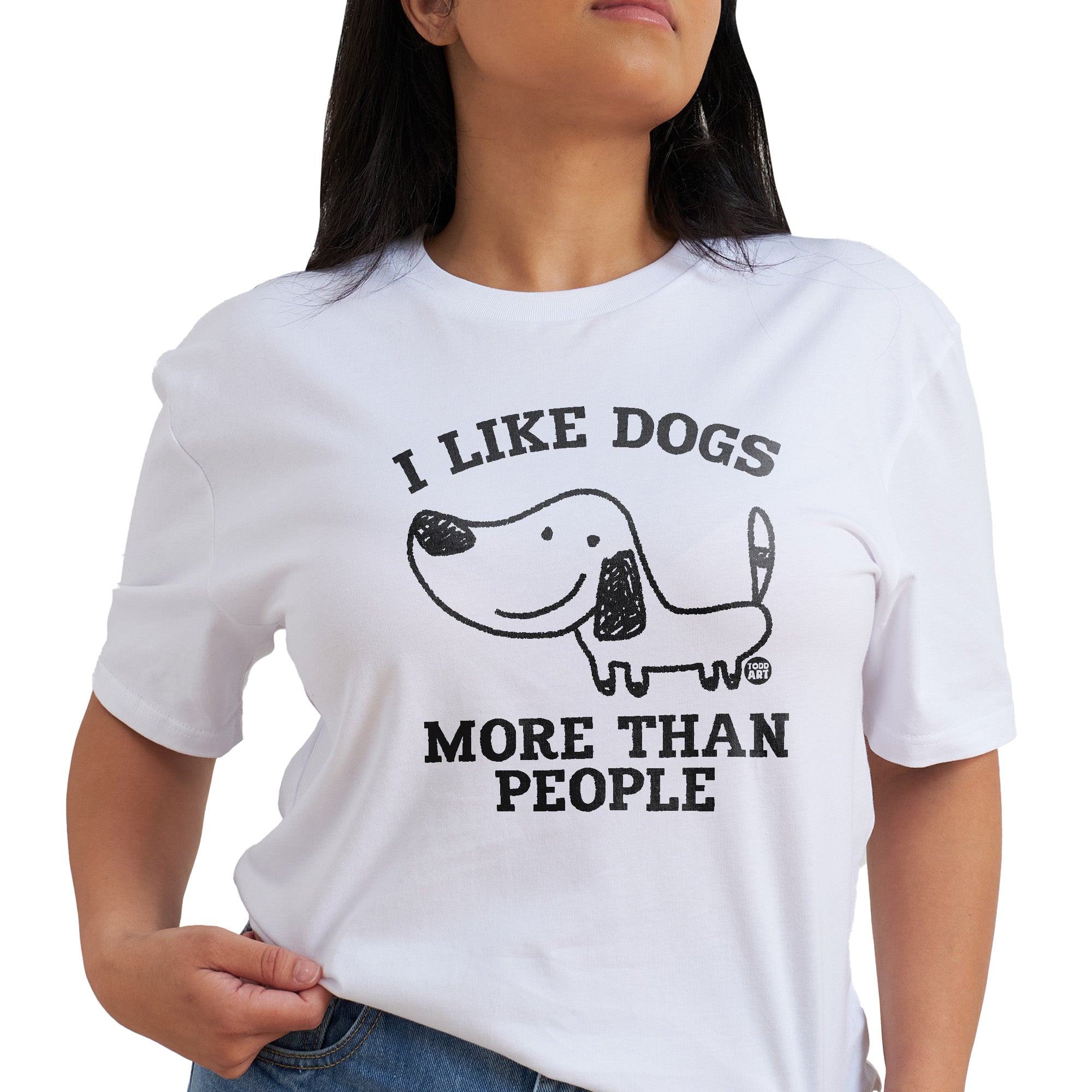 I Like Dogs More People T-Shirt