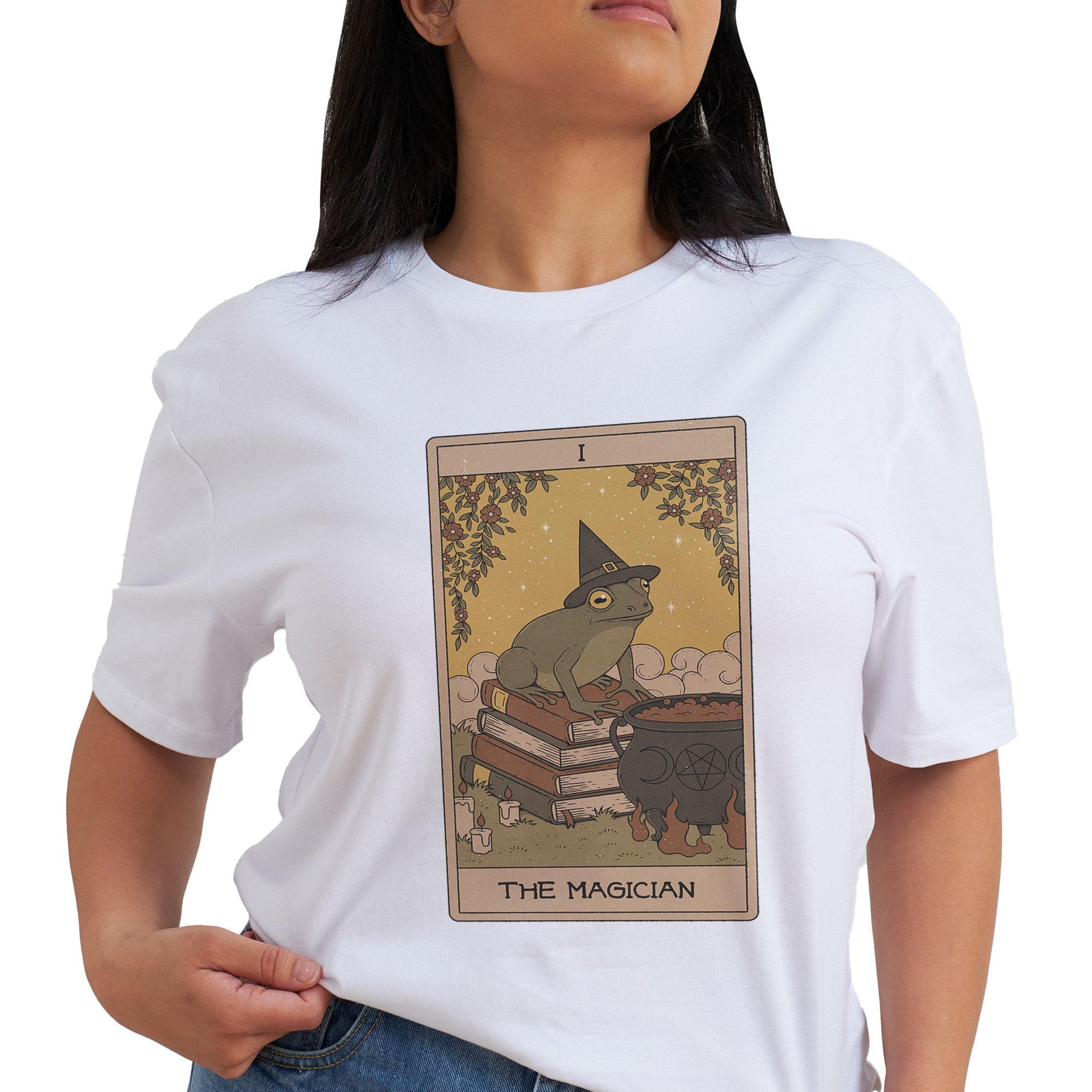 The Magician - Frogs Tarot T-Shirt