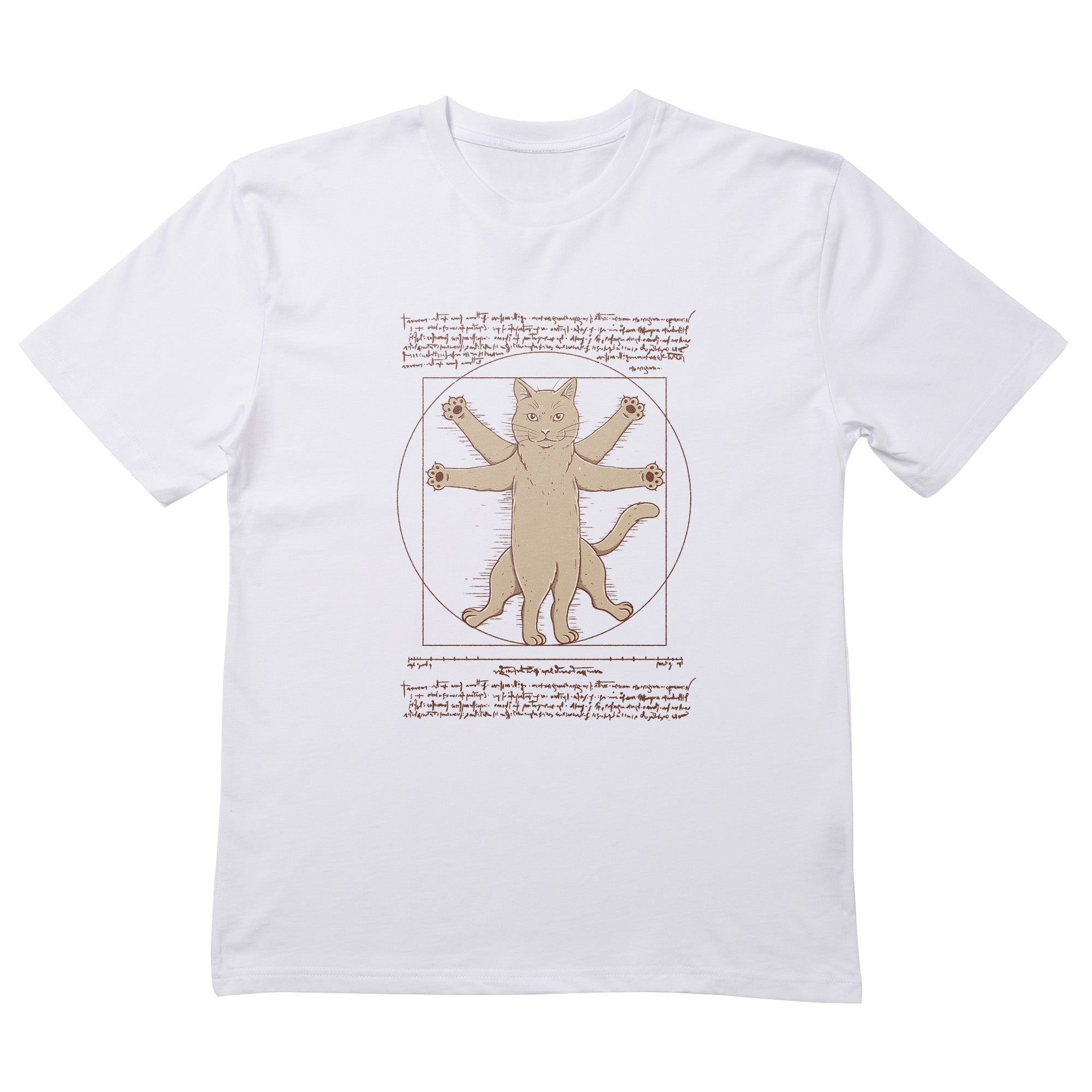 Vitruvian Cat T-Shirt