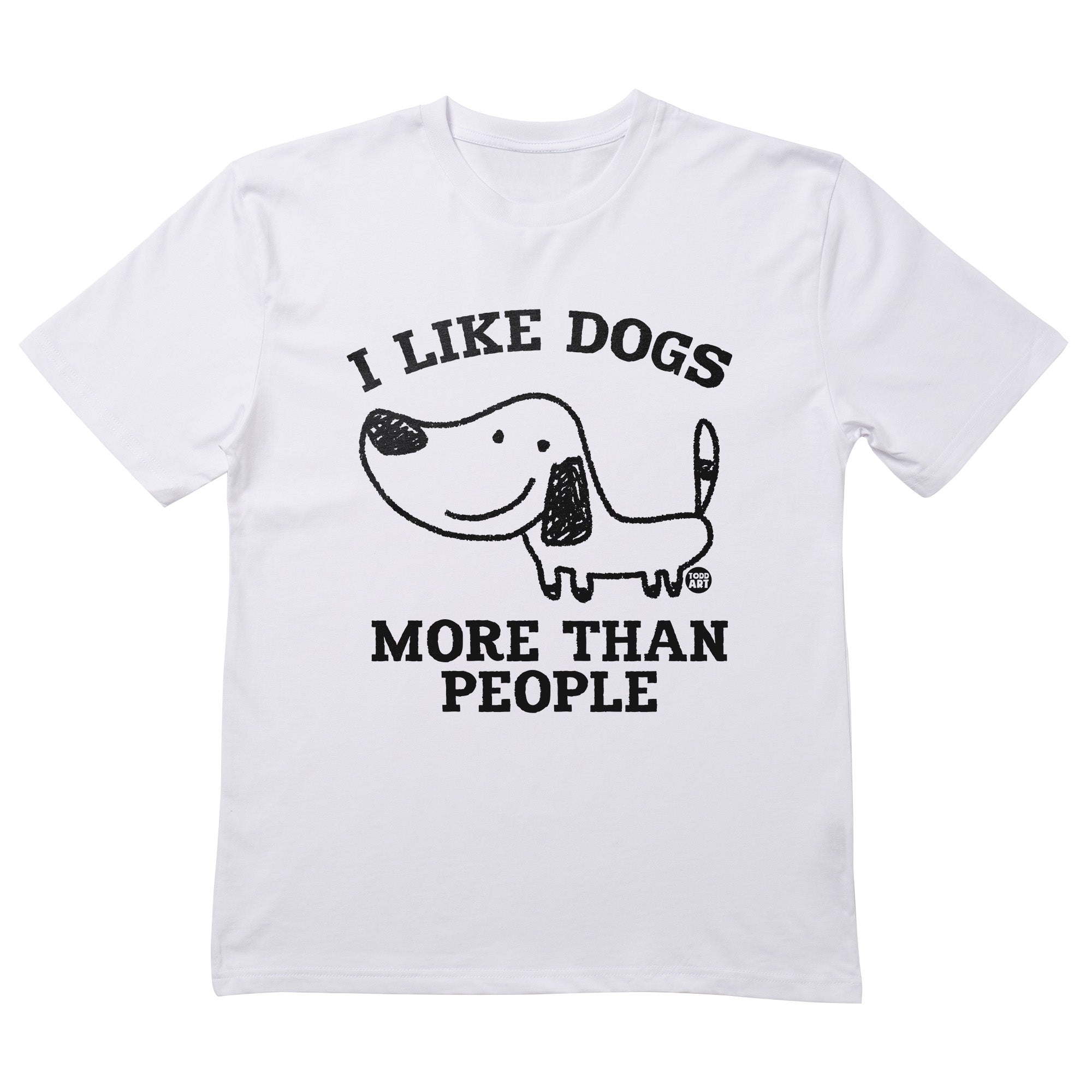 I Like Dogs More People T-Shirt