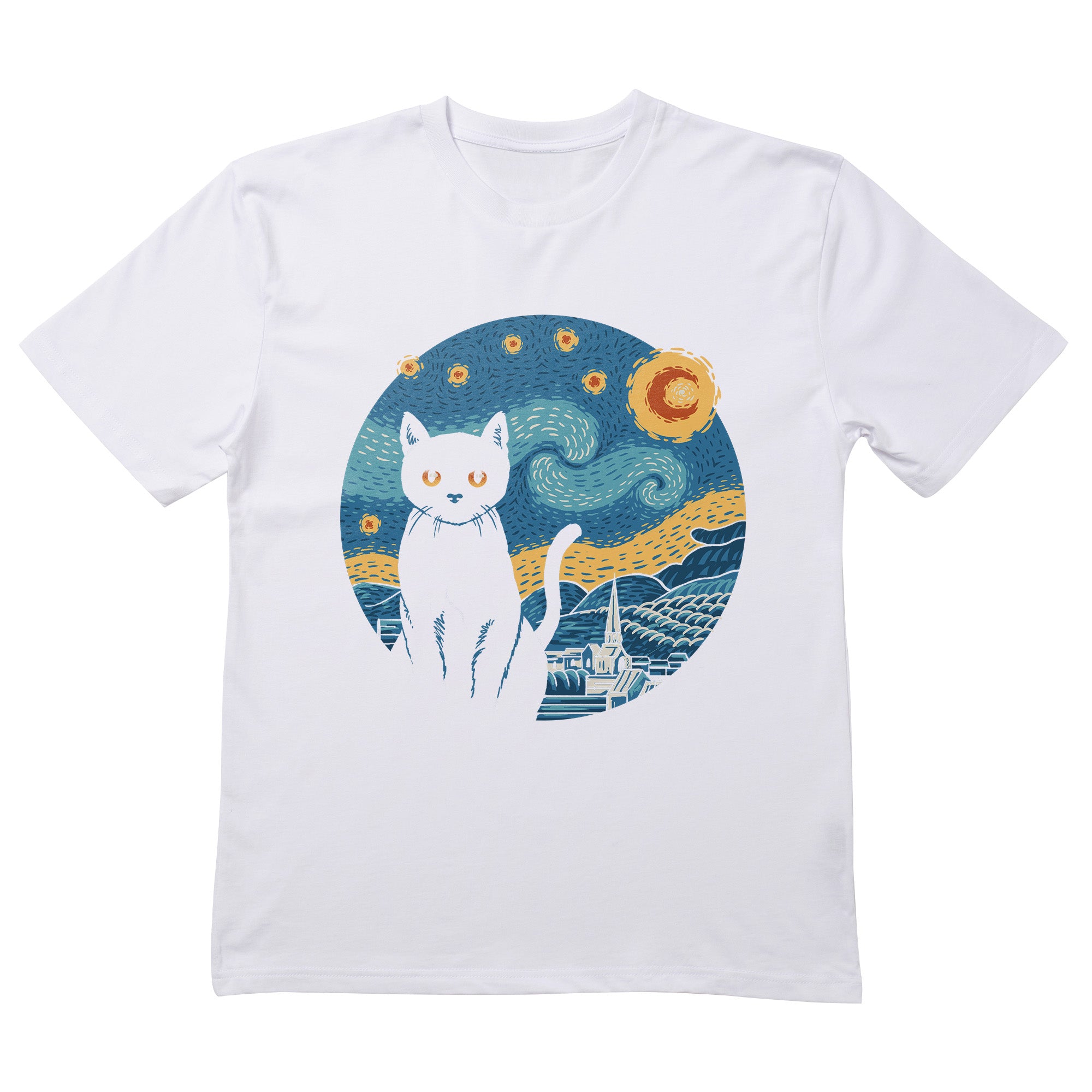 Purrfect Starry Night T-Shirt