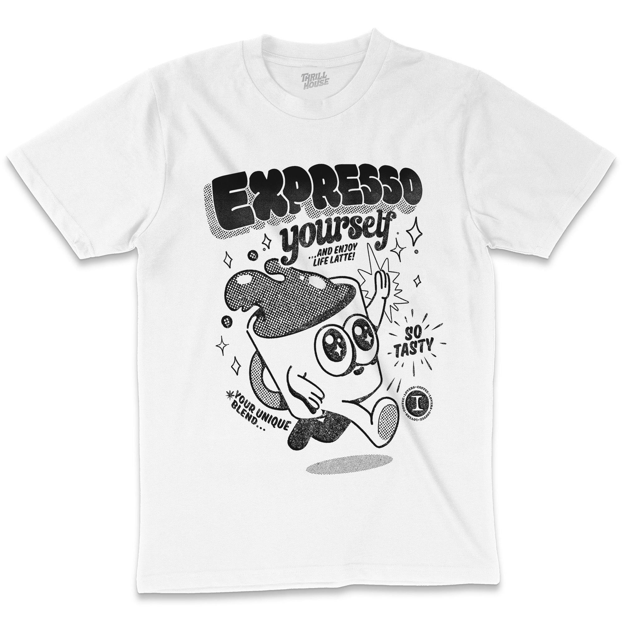 Expresso Yourself T-Shirt Australia Online White