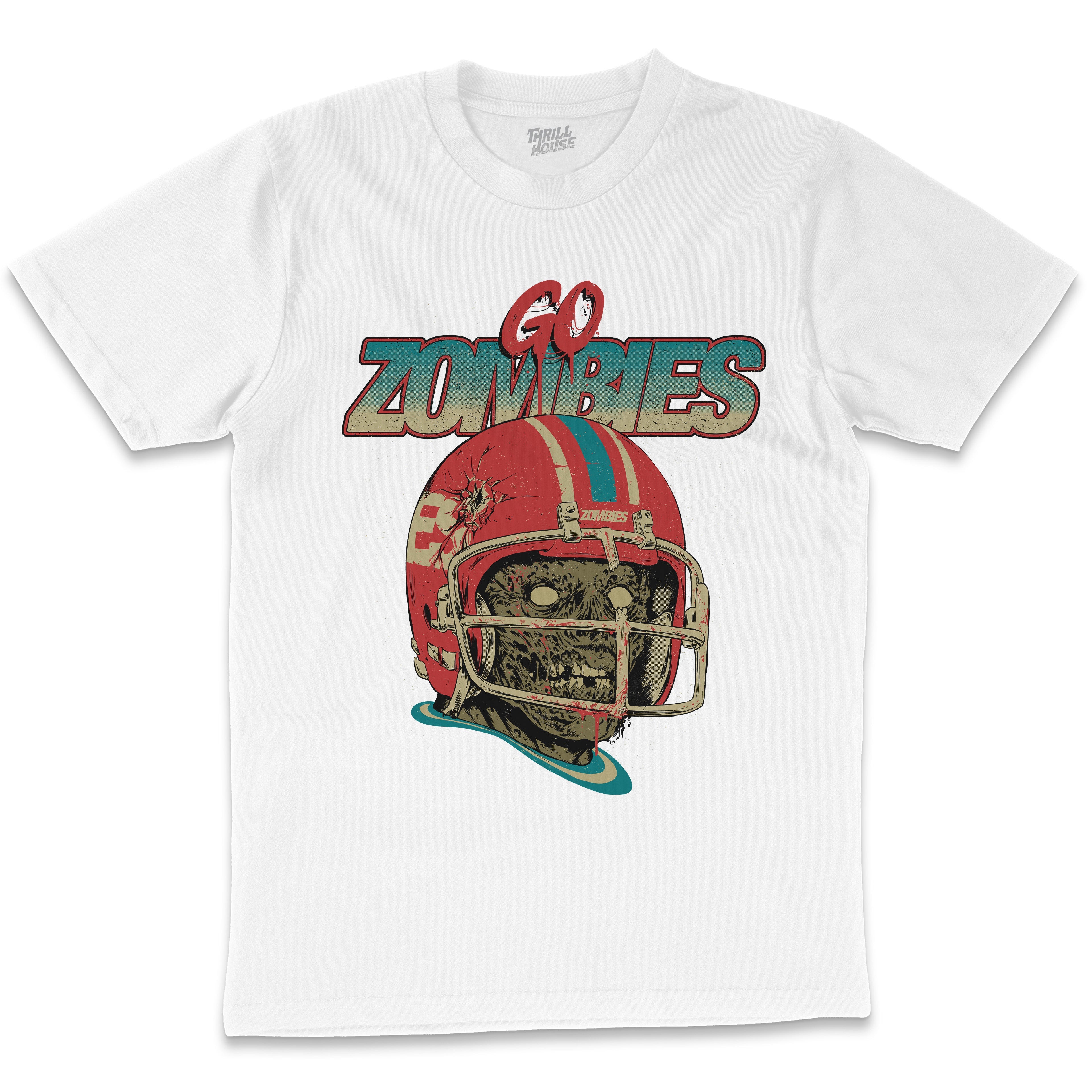 Go Zombies T-Shirt Australia Online White