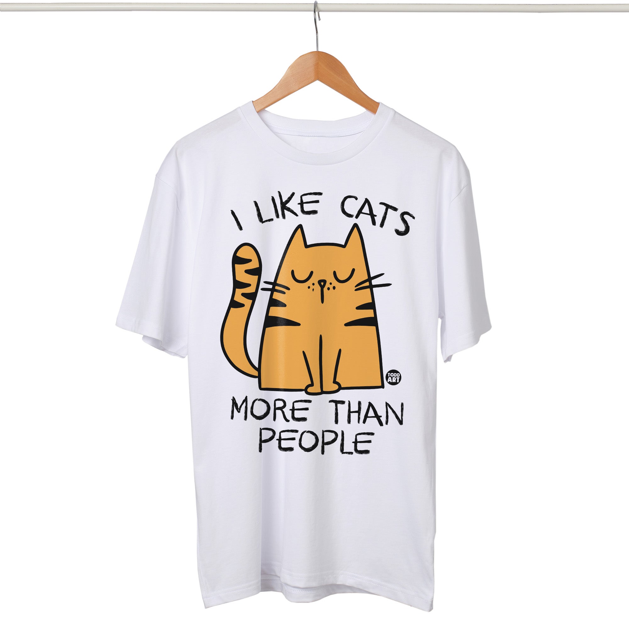 Like Cats More T-Shirt