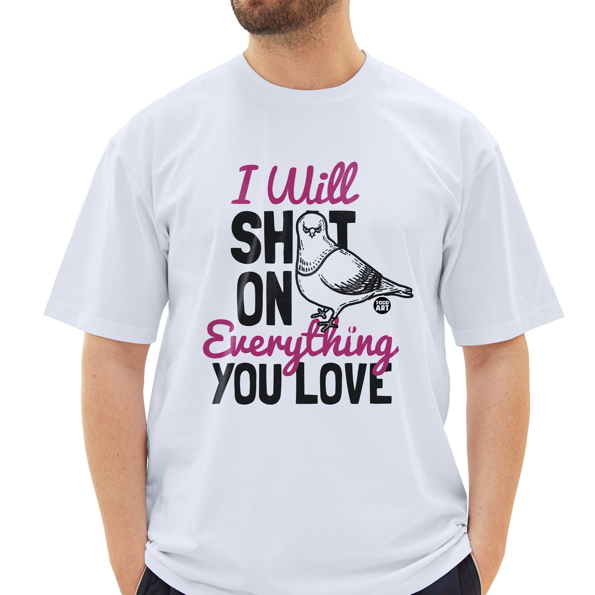 Shit On You Pigeon T-Shirt