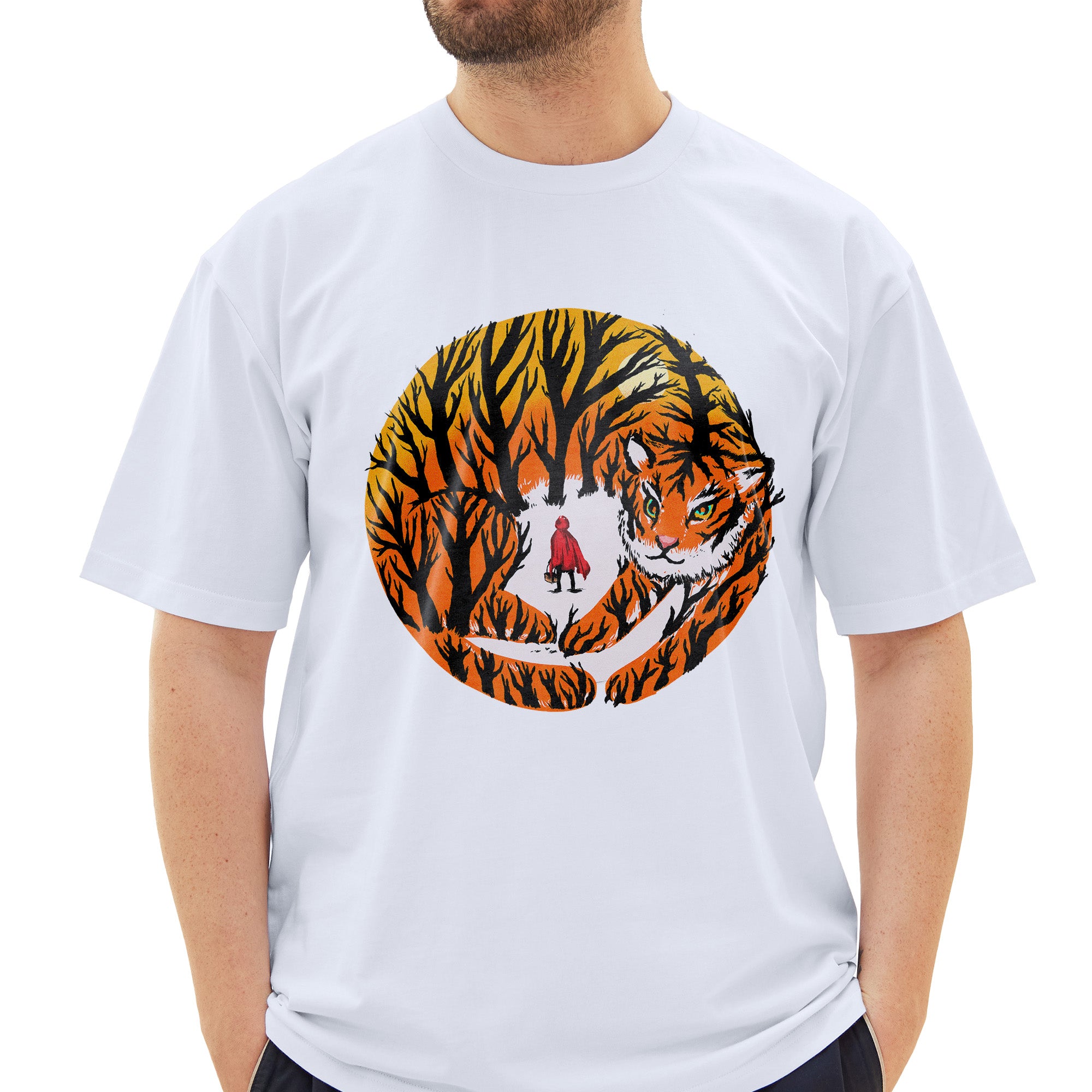 Red Riding Hood in Tiger Forest Multiverse T-Shirt