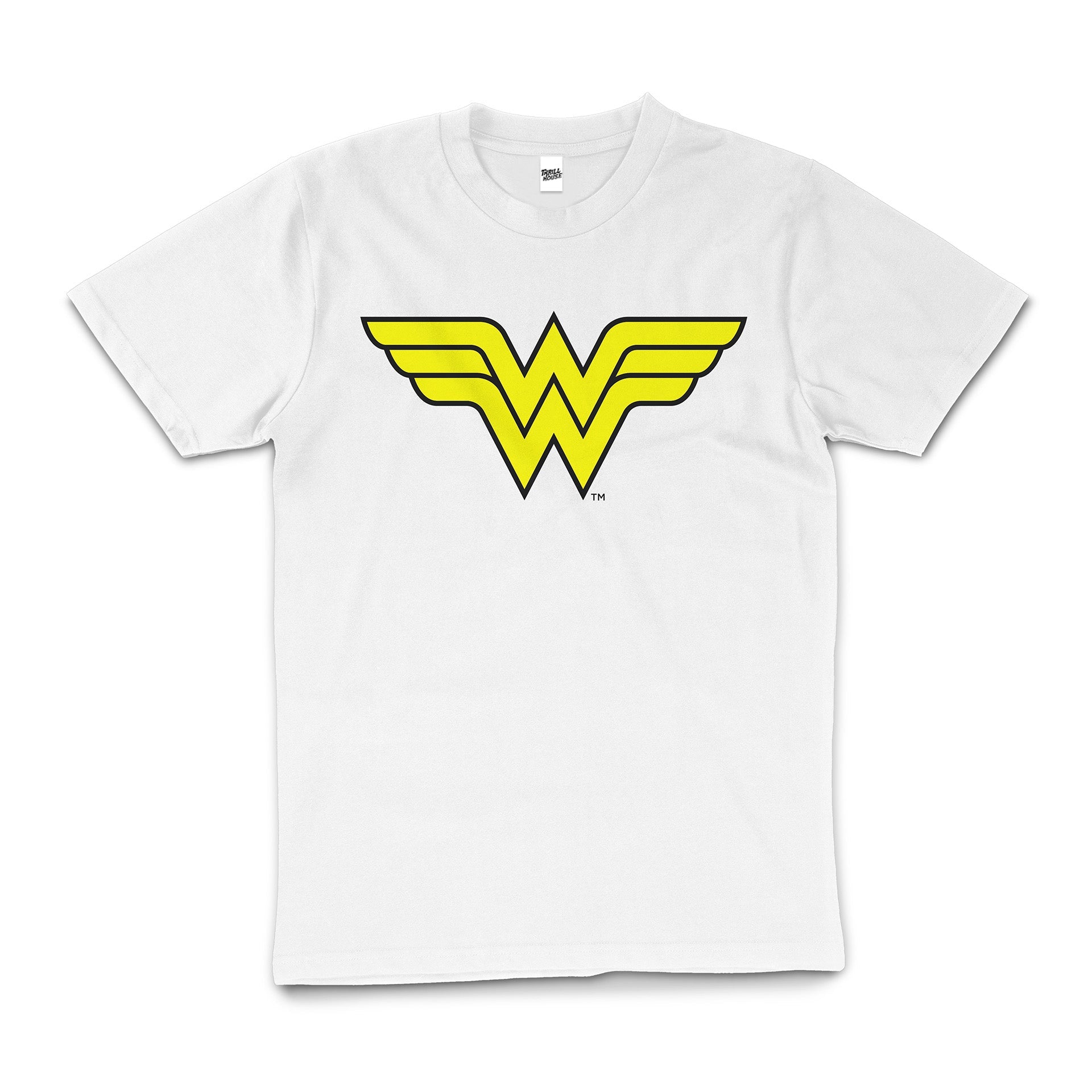 DC Comics Wonder Woman Logo Geek Nerd Superhero Movie Classic Comic Book Retro Vintage Officially Licensed T-Shirt