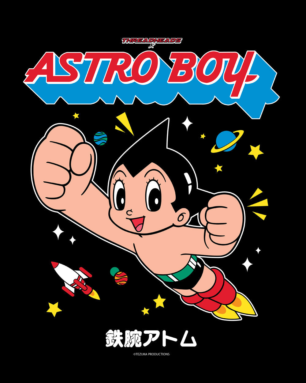 Astro Boy Classic Japanese Anime Manga Cartoon Comic Superhero Retro Vintage Officially Licensed Cotton T-Shirt