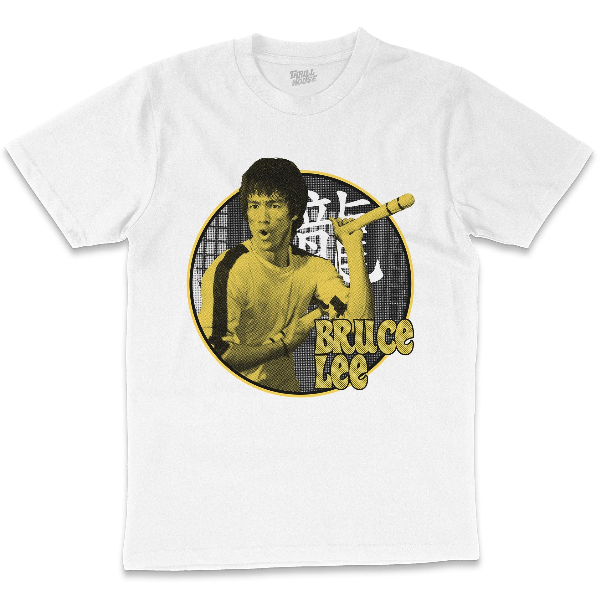 Bruce Lee The Game Martial Arts Kung Fu Fighting Gym Positive Motivational Cotton T-Shirt