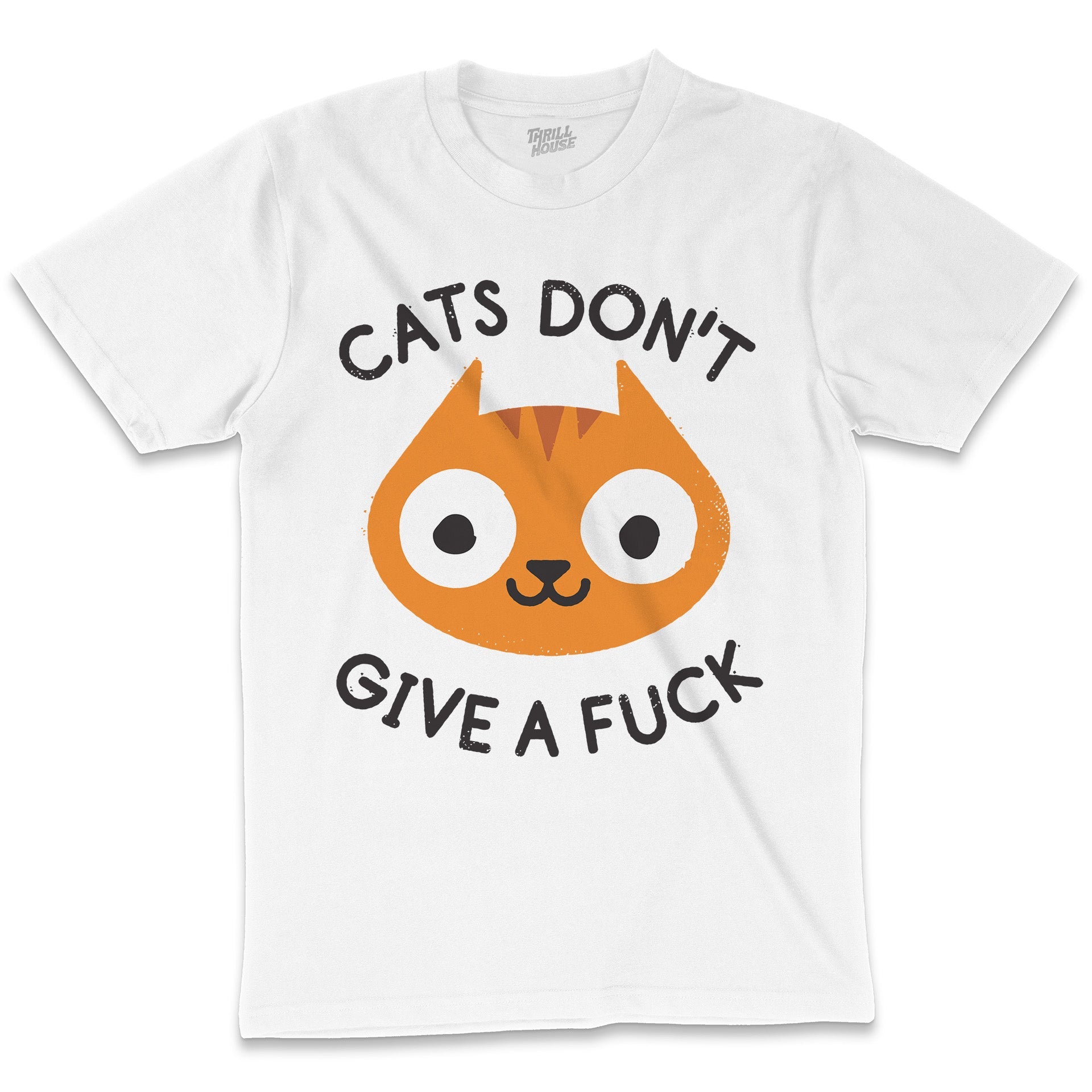 Careless Whisker Rude Cat Kitten Kitty Animal Offensive Slogan Pet Cotton T-Shirt