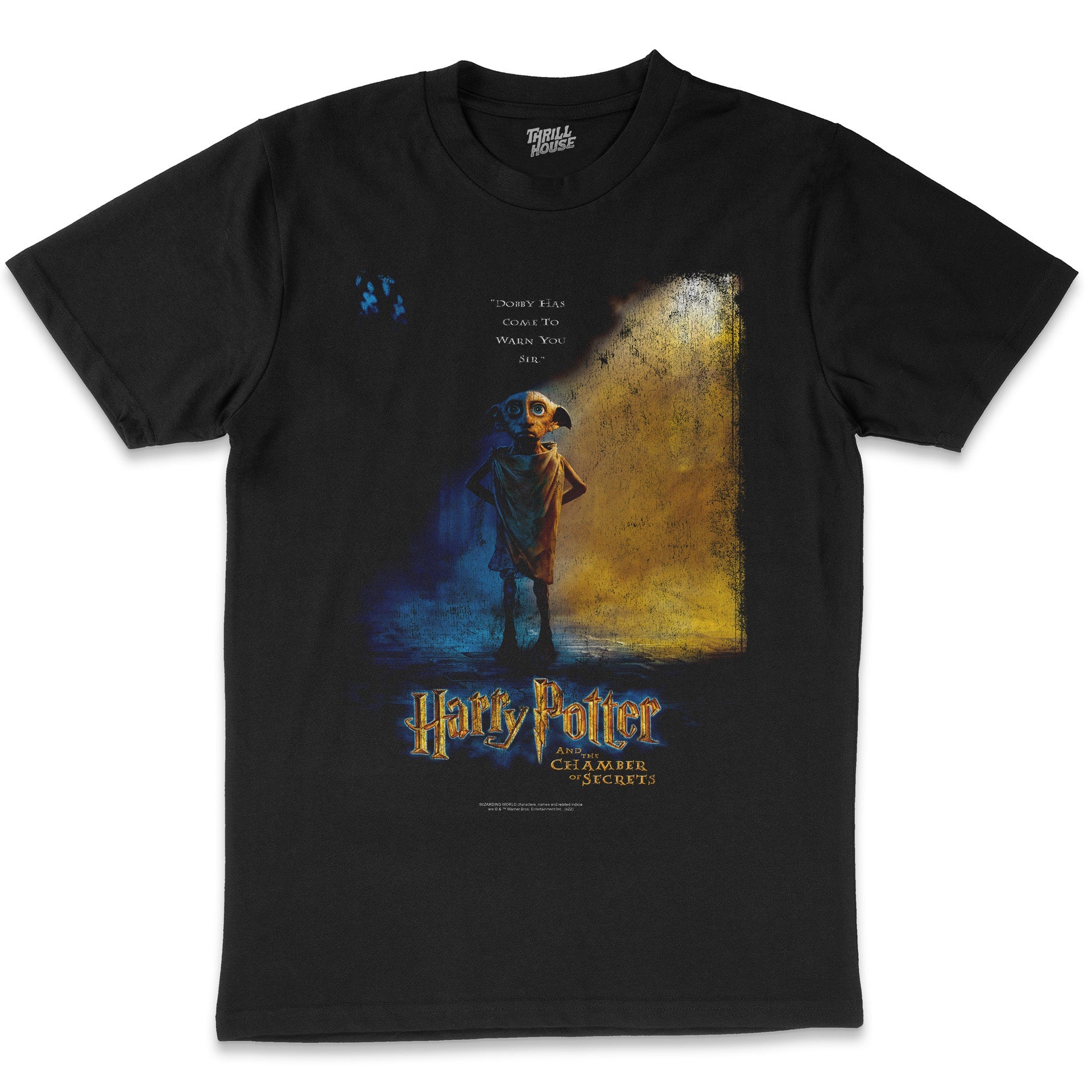 Harry Potter Dobby Hogwarts House Elf Wizard World Officially Licensed Cotton T-Shirt