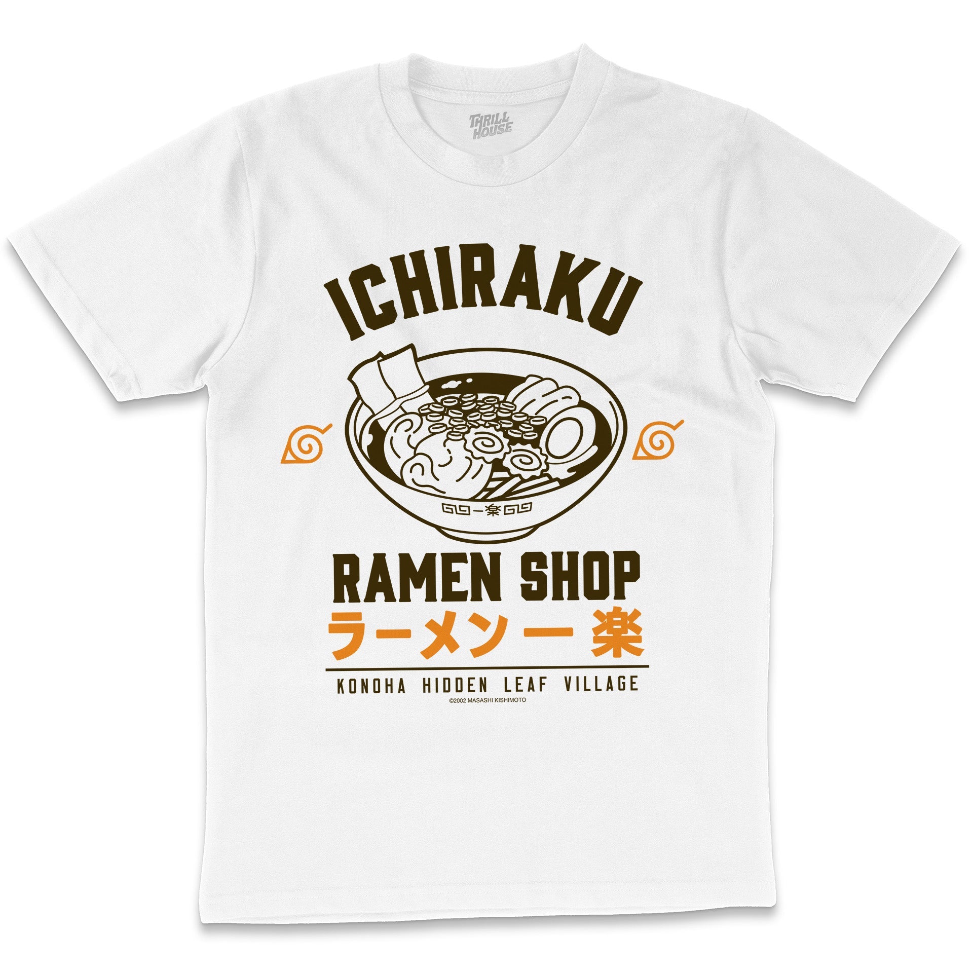Naruto Ichiraku Ramen Shop Japanese Manga Adventure Ninja Anime Cartoon Officially Licensed T-Shirt