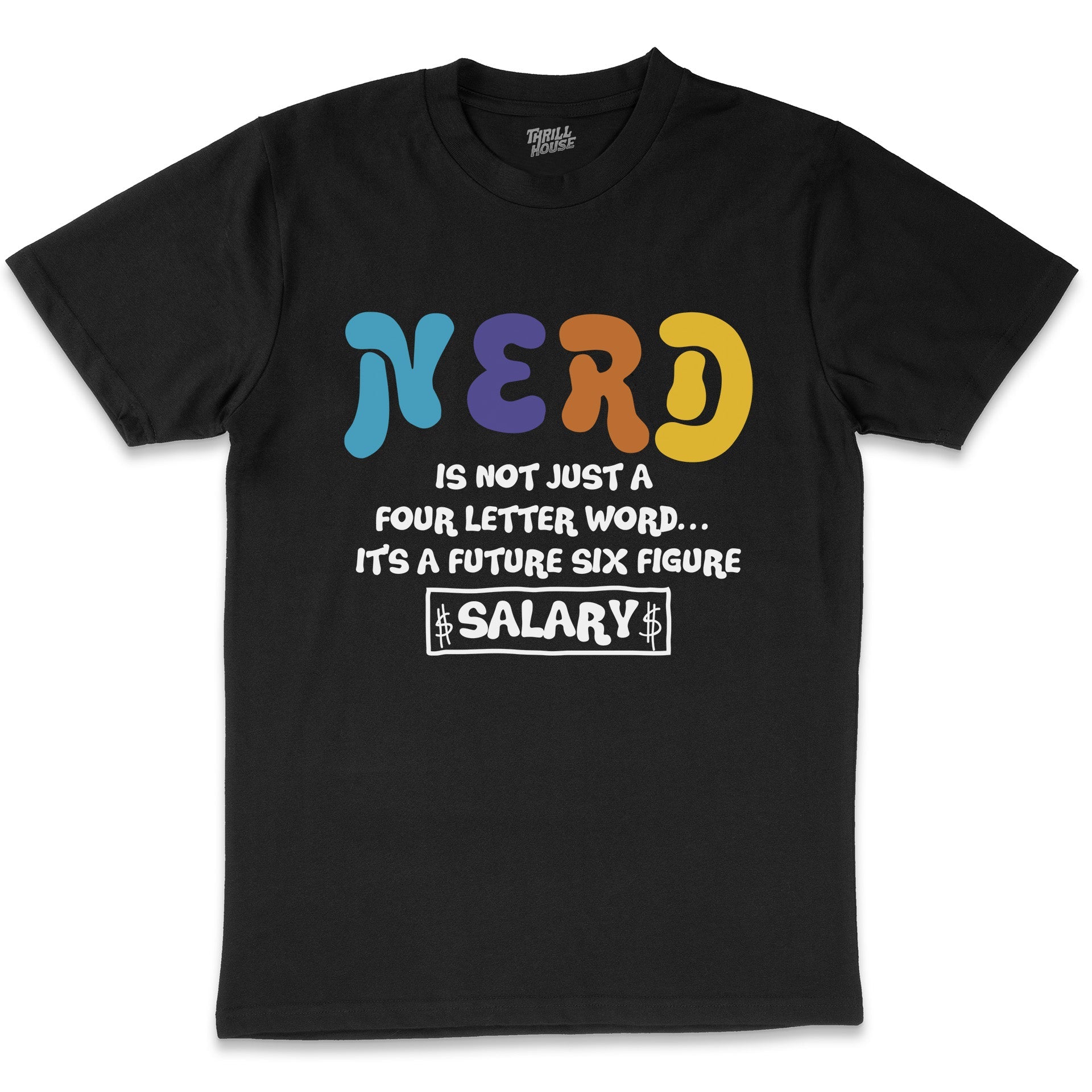 Not Just a Four Letter Word Computer Nerd Geek Humour Funny Slogan Cotton T-Shirt